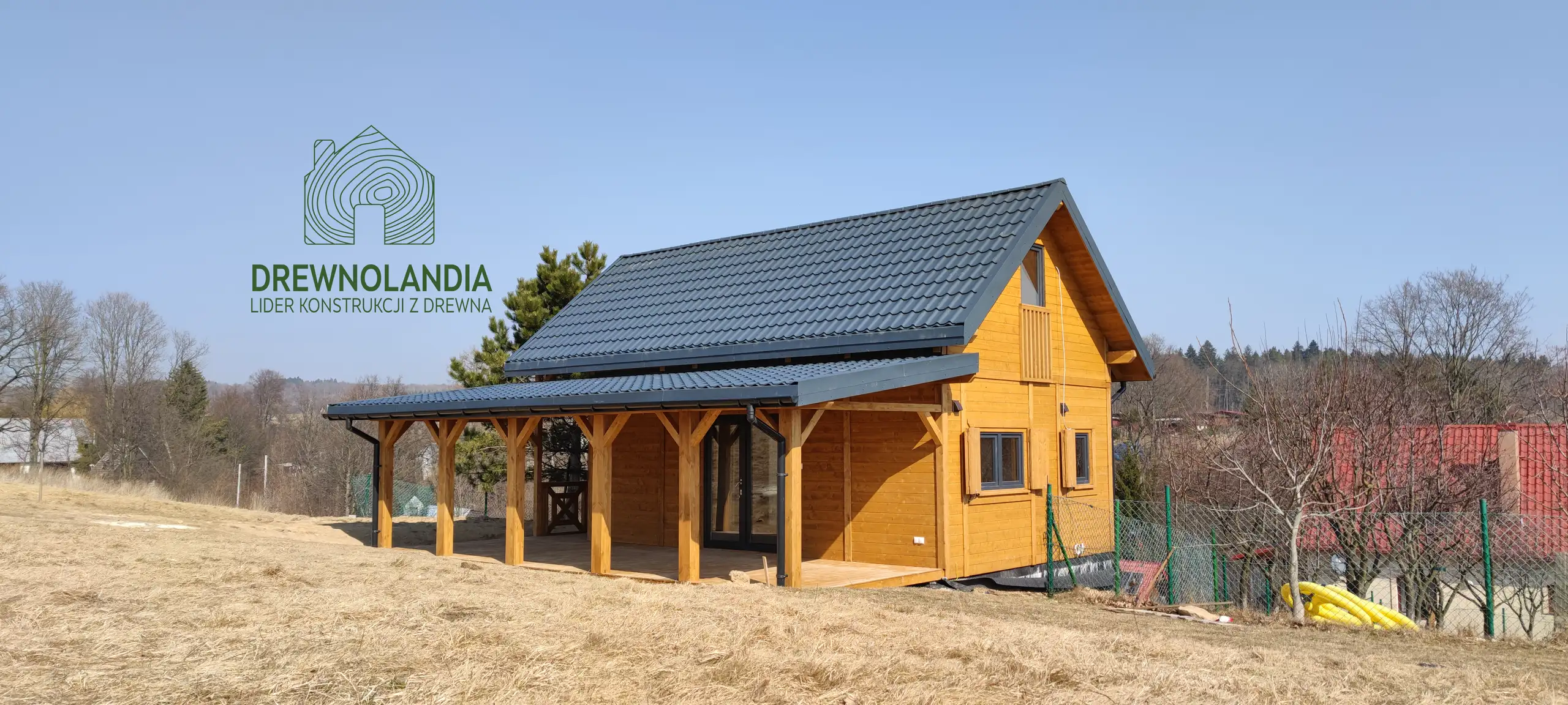 Domek rekreacyjny całoroczny CRK7 – 49,5 m²      