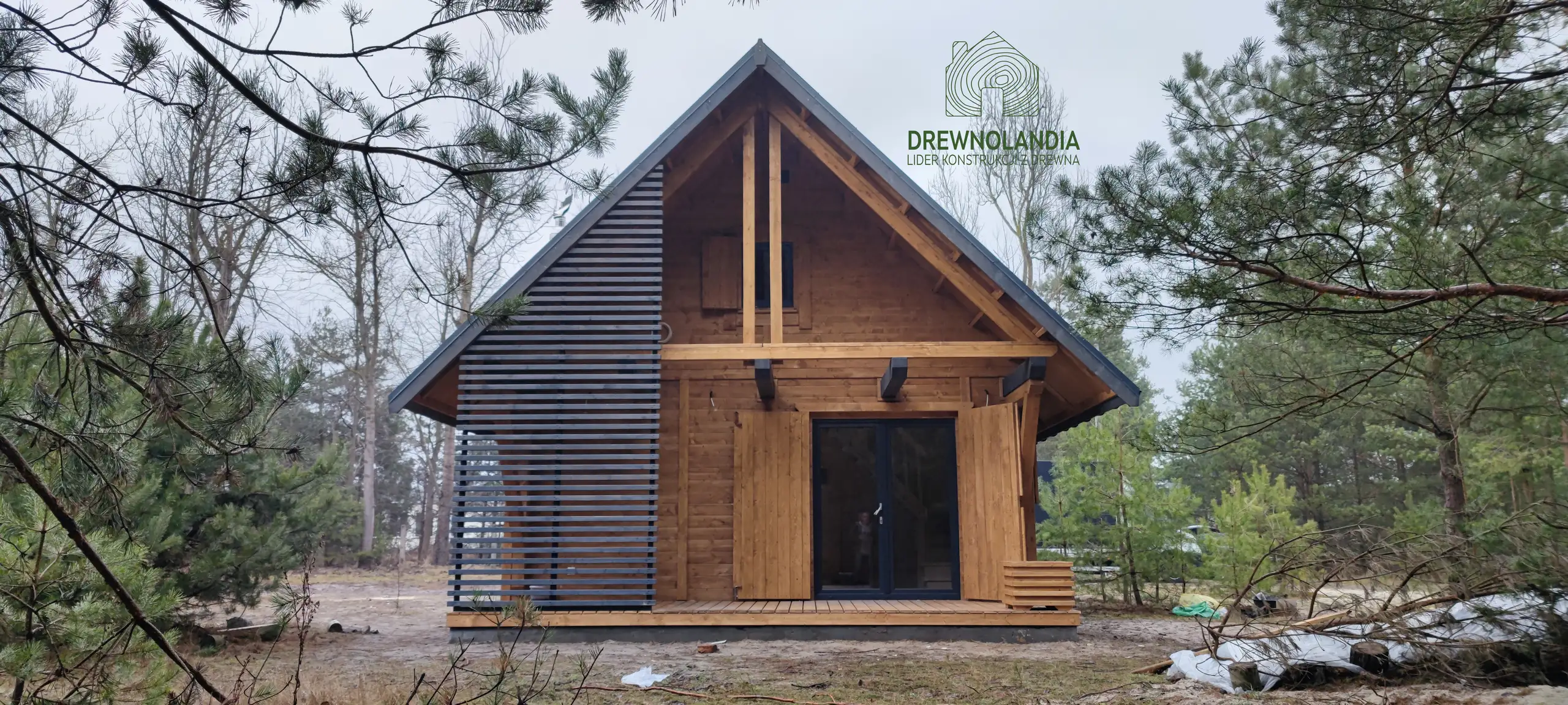 PROJEKT ARCHIWALNY - Domek rekreacyjny całoroczny CRK9 – 51 m²