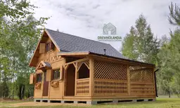 CRP3 PLUS - domek drewniany mieszkalny całoroczny