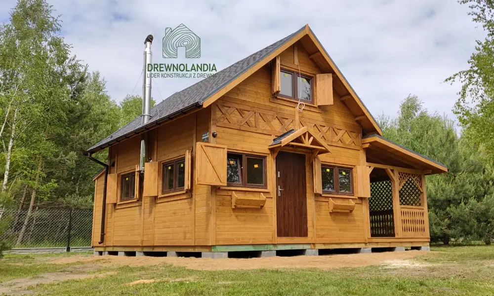 Domek mieszkalny całoroczny CRP3 PLUS Drewnolandia
