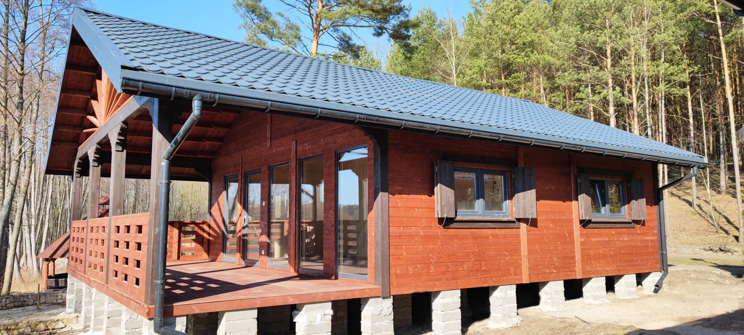 Domek rekreacyjny całoroczny CRK13 – 42 m²      