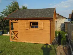 Mały domek letniskowy Jędrek – 4x3 m, funkcjonalny i wypoczynkowy