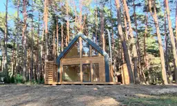 Domek drewniany Oskar typu brda o powierzchni 35 m²