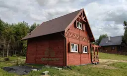 Julianek – domek drewniany na działkę – z tarasem – 33m²