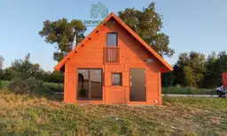 Wiktor V – domek letniskowy na działkę, producent Drewnolandia