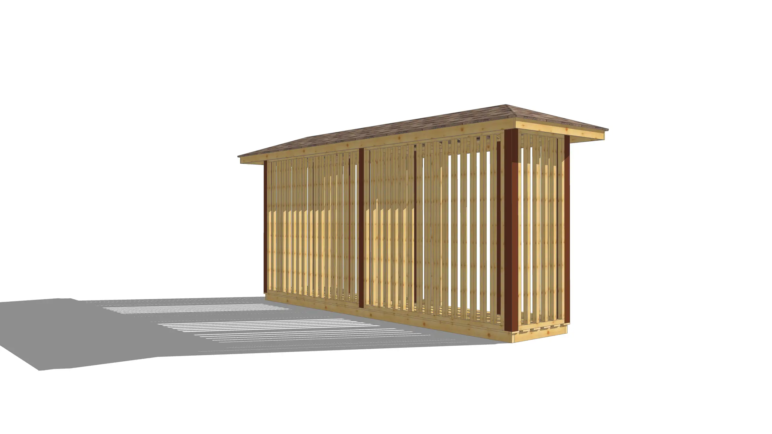 Drewutnia Julia 5x1m