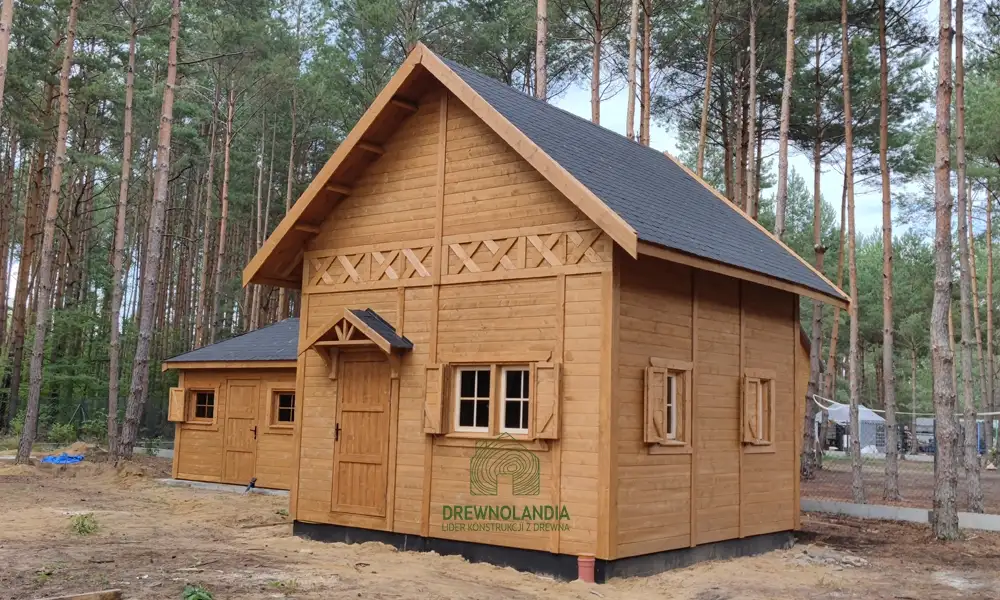 Domek Wiktor V z antresolą i oknami PCV – przestronny projekt na rodzinne wyjazdy