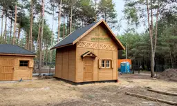 Letniskowy domek drewniany Wiktor V z oknami PCV – idealny na każdą działkę