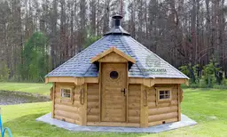 Domek grillowy Jan 4,8m, model "Jan3zz", Drewnolandia