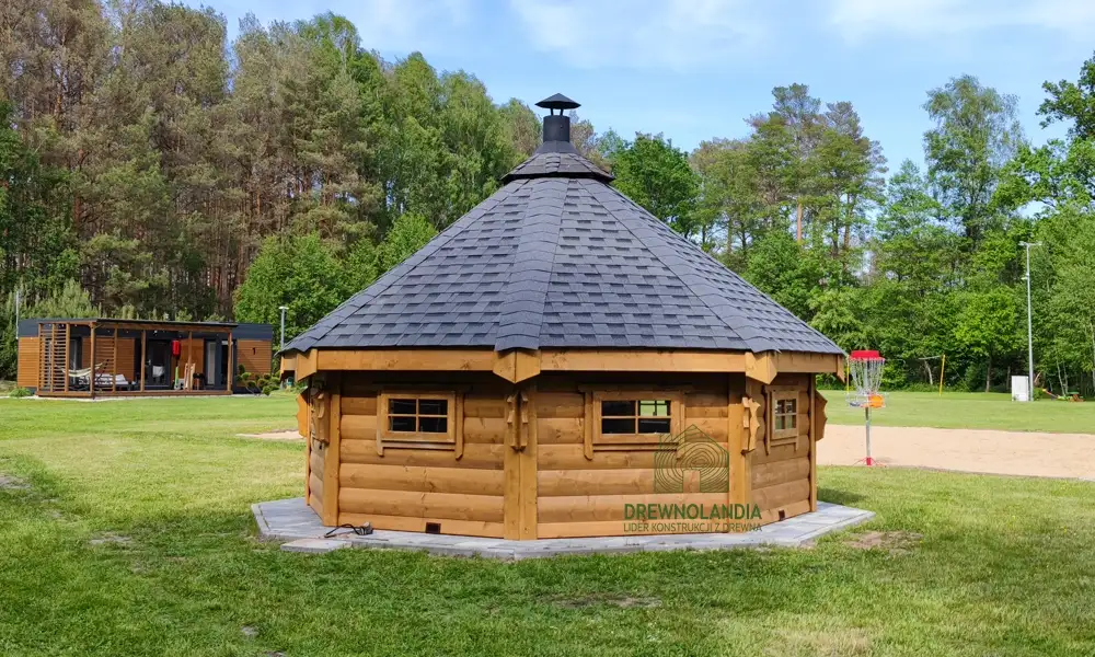 Drewniany Domek Grillowy Jan - 4,8m 