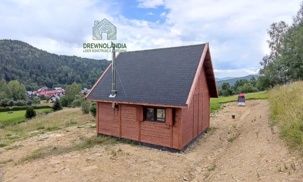 Domek drewniany całoroczny Drewnolandia CRA2