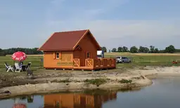 Maciek II - drewniany domek ogrodowy Drewnolandia o powierzchni 25m²