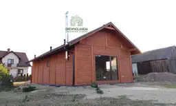 Rekreacyjny drewniany domek CRK1 – całoroczny