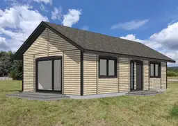 Dom CRK1 PLUS – elegancki projekt domu mieszkalnego całorocznego