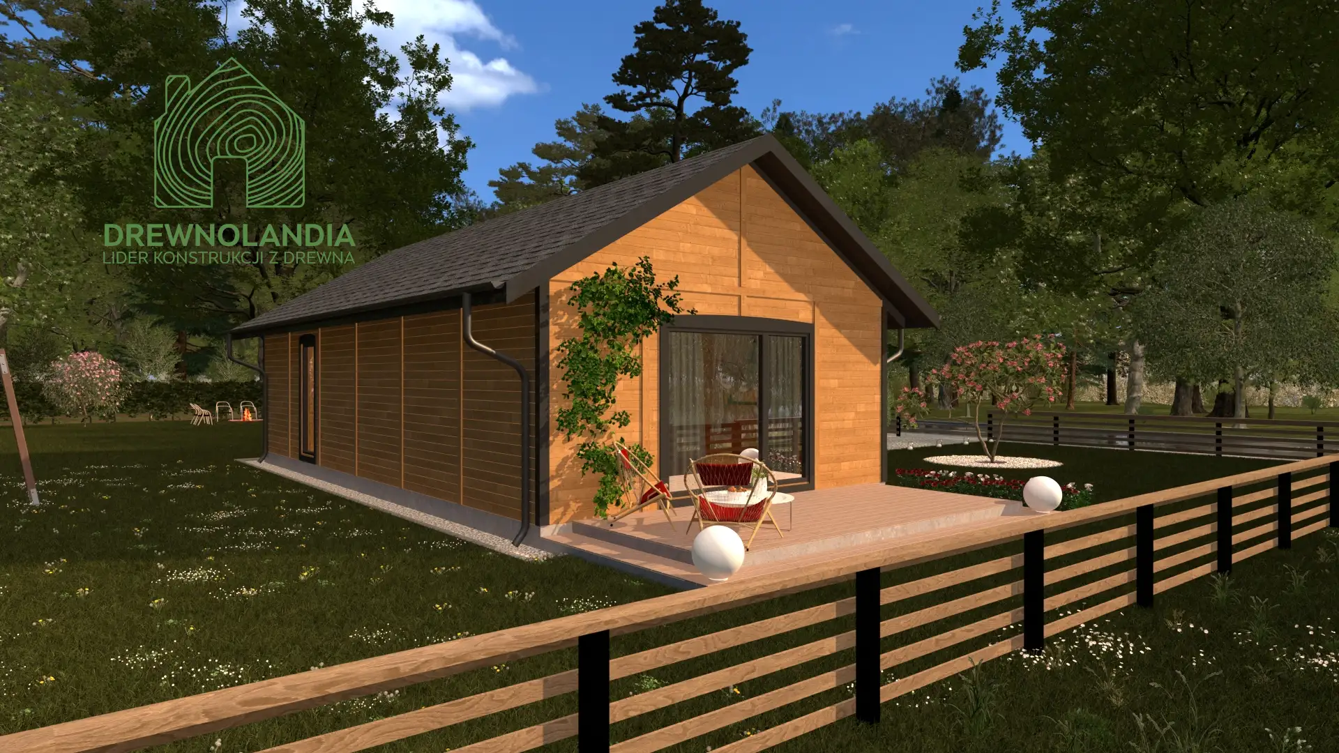 Dom mieszkalny całoroczny CRK1 PREMIUM - WT 2021 – 70 m²