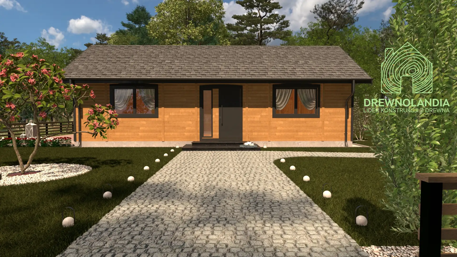 Dom mieszkalny całoroczny CRK1 PREMIUM - WT 2021 – 70 m²