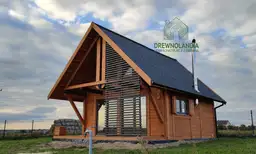 CRA10 – domek całoroczny z antresolą od Drewnolandii