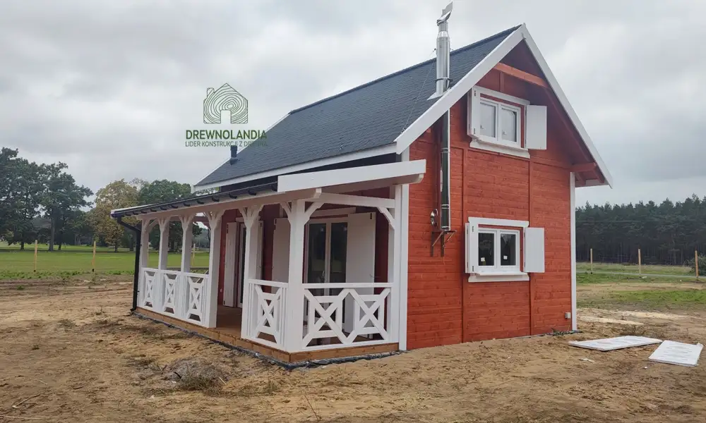 Domek rekreacyjny całoroczny CRP6 - 35m²