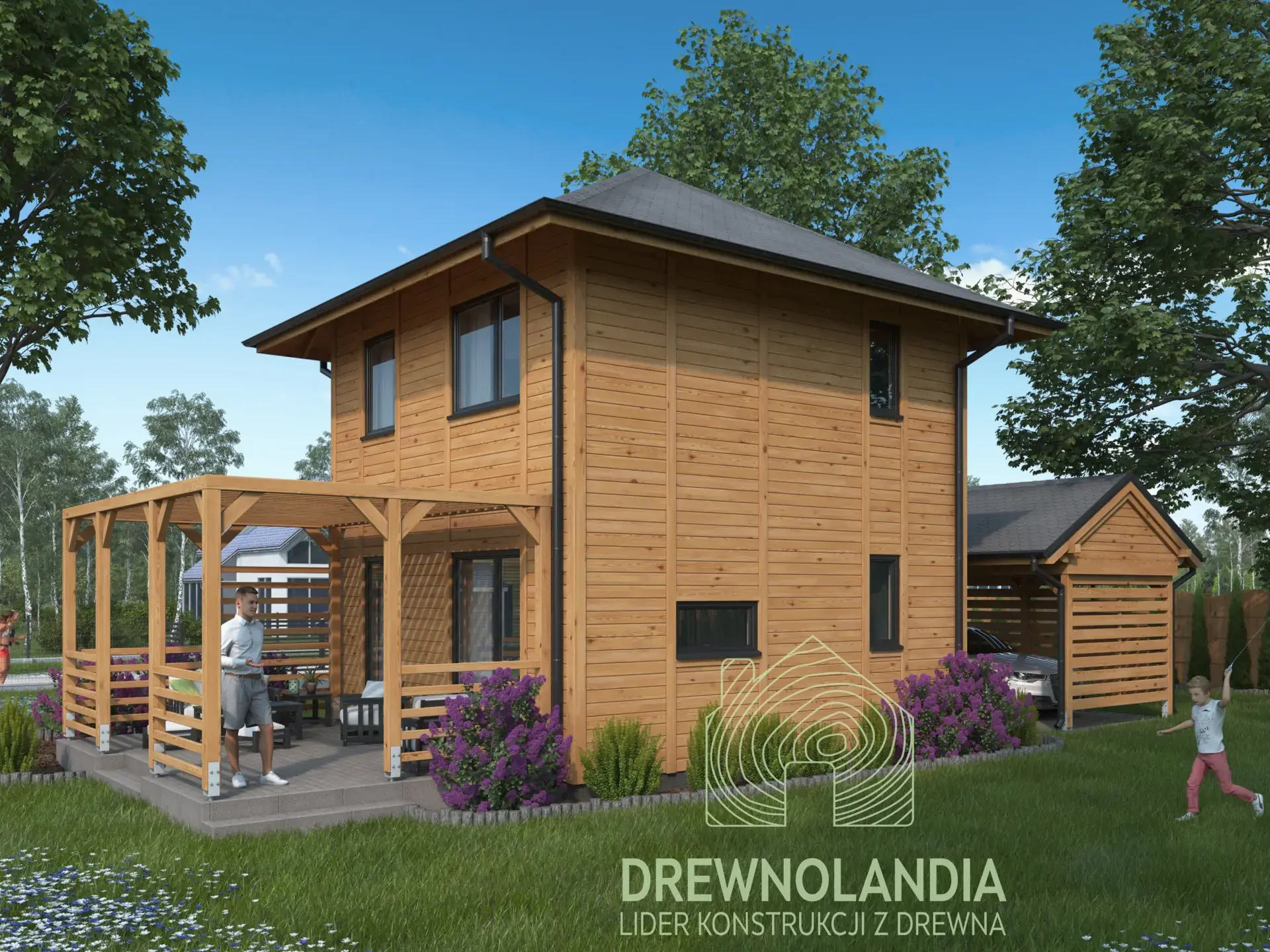 Domek Łukasz – 35 m² (WT2021)