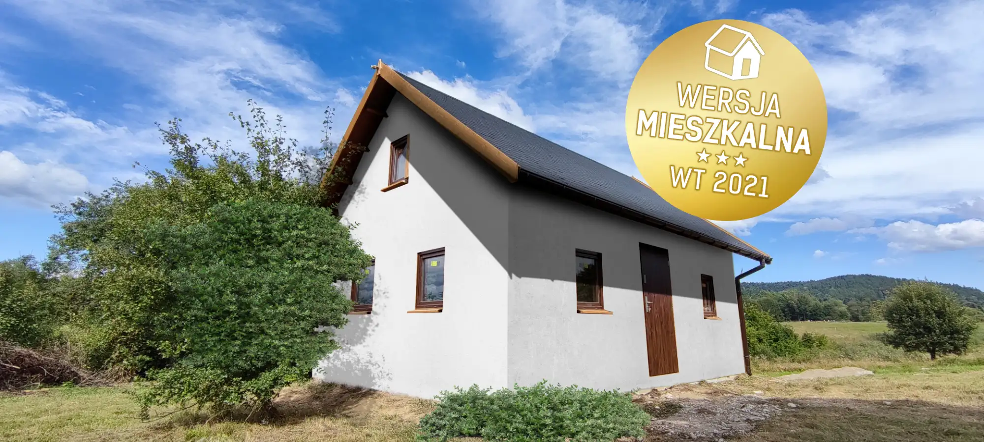 Domek mieszkalny całoroczny CRP2 PREMIUM - WT 2021 – 35 m²