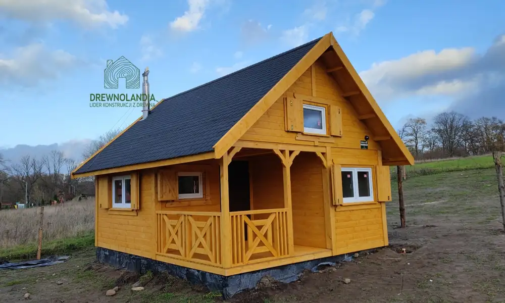 Domek drewniany całoroczny – CRA1 PLUS