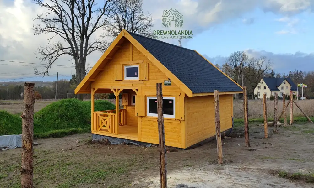 Domek mieszkalny całoroczny CRA1 PLUS - WT2021 - 25 m² 