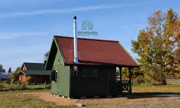 Drewniany domek całoroczny CRA1 – 25 m²