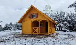 Wiktor III - domek drewniany 30m² od Drewnolandii