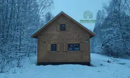 Marcel II, drewnolandia domek z tarasem, 5x5m