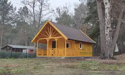 Bolesław - domek letniskowy z antresolą, wymiary 7x5 m