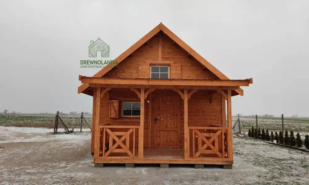 Domek drewniany Marcel II, 25m², nowoczesny i funkcjonalny