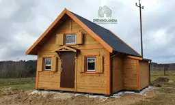 Domek całoroczny CRA2 – 30 m² z antresolą, idealny na rodzinne wypady