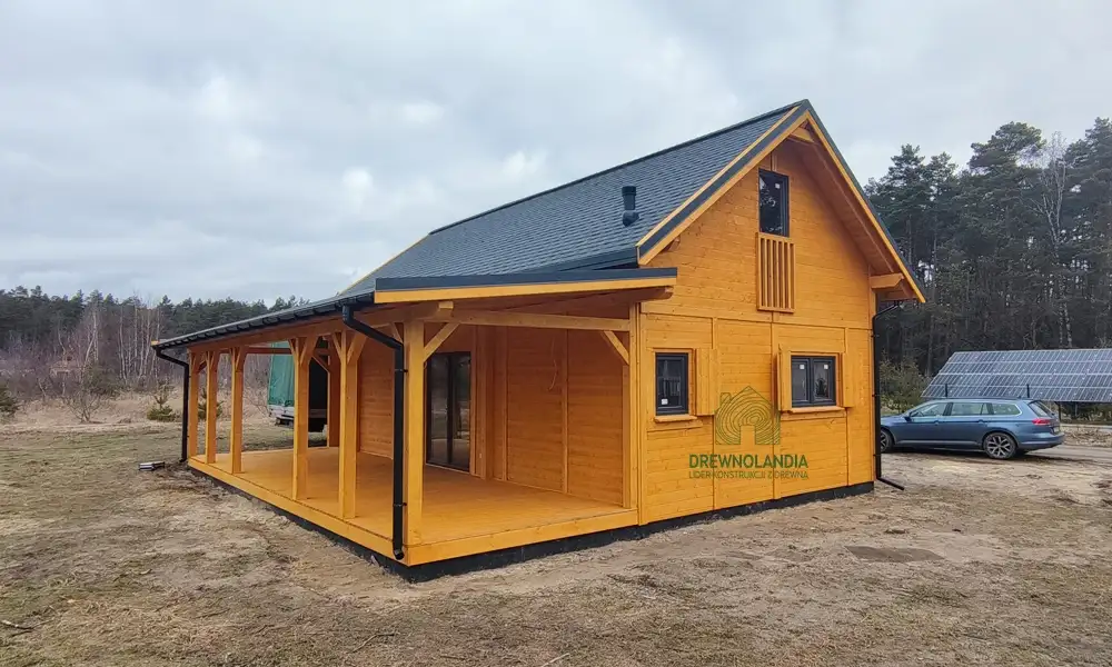 Domek rekreacyjny całoroczny CRK7 – 49,5 m²      