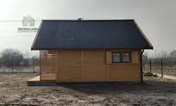 Domek CRK6 – drewniany, całoroczny, bez pozwolenia