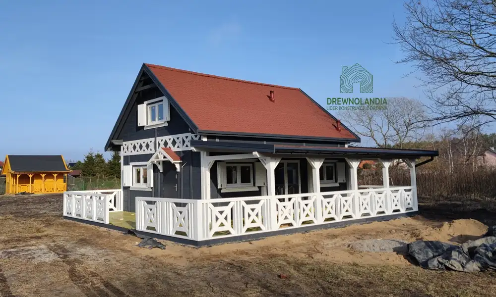 Całoroczny domek CRK15 – idealny na działkę 48 m²