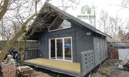 Domek CRA6 – całoroczna przestrzeń z Drewnolandii, antresola w cenie