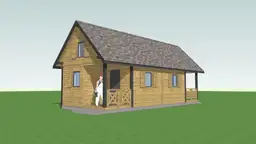 Domek „bliźniak” – układ przestrzenny z dwoma wejściami