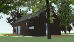 Szeregowy domek A1X2 – przestronne wnętrza z widokiem na ogród