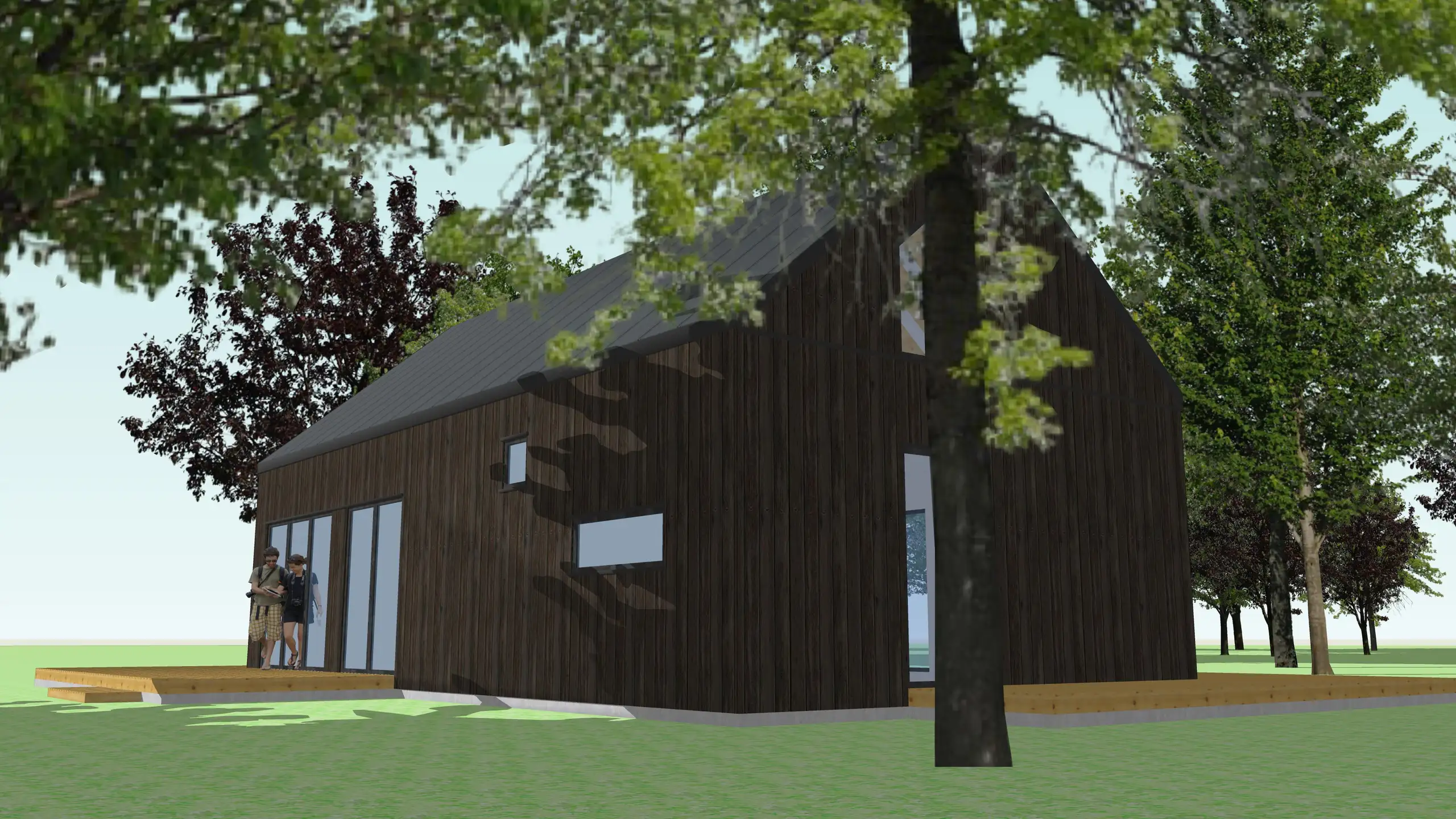 Szeregowy domek pod wynajem A1X2 – 70 m2