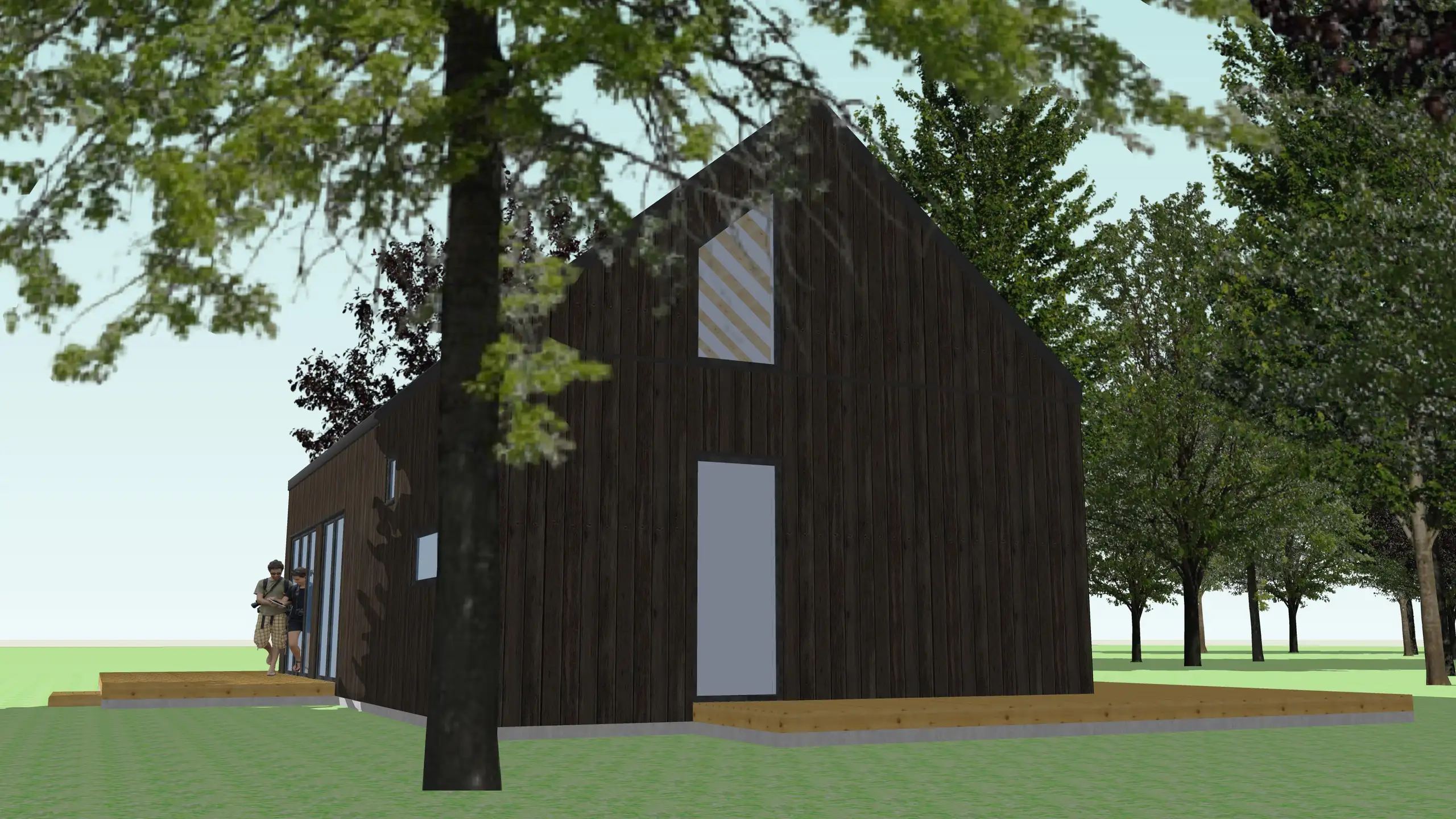 Szeregowy domek pod wynajem A1X2 – 70 m2