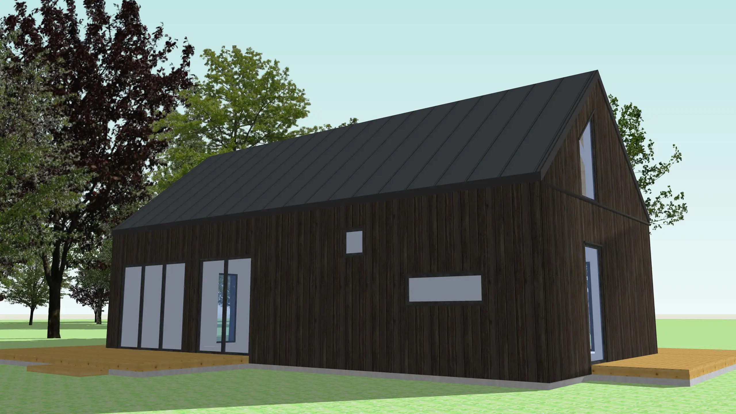 Szeregowy domek pod wynajem A1X2 – 70 m2