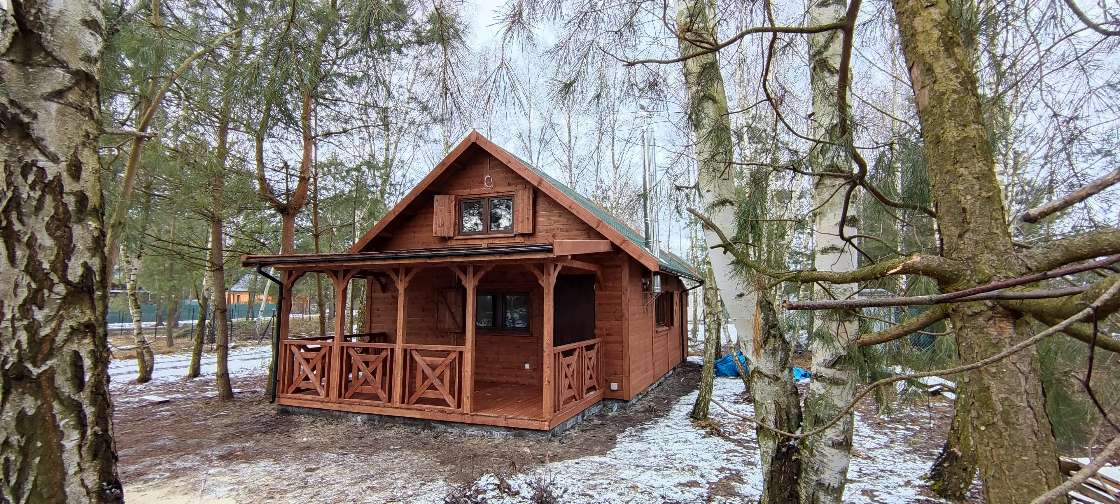 Drewniany domek Marcel IV – nowoczesna architektura