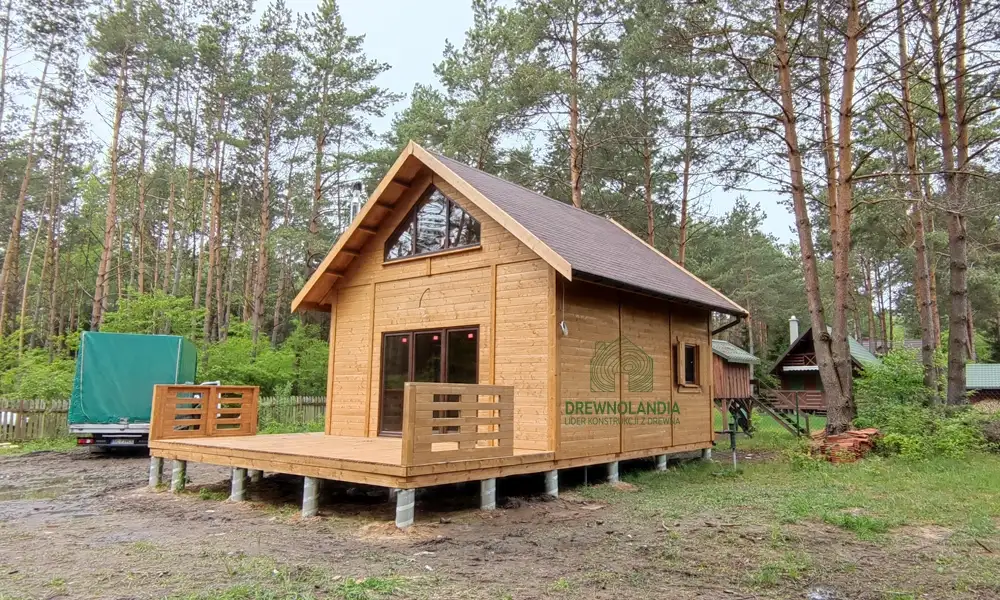 Domek rekreacyjny całoroczny CRA6 - 35 m²