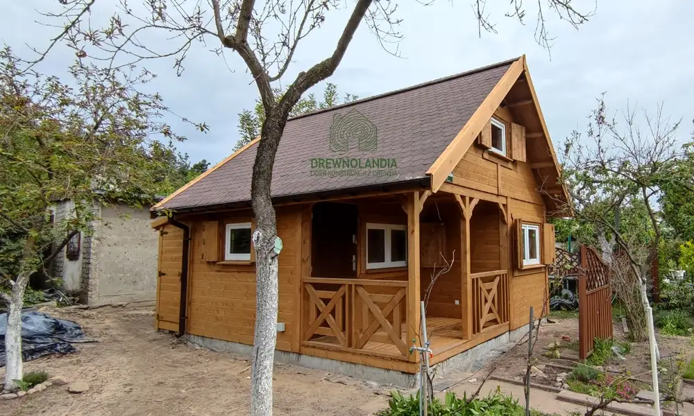 CRA1 – rekreacyjny domek całoroczny – 25 m²