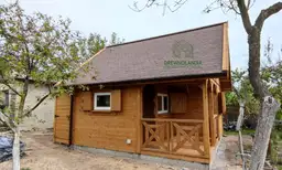 Domek drewniany całoroczny rekreacyjny – CRA1 – 25 m²