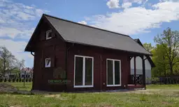 CRA3 – drewniany domek całoroczny 32 m², funkcjonalność i wygoda