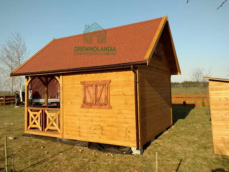 Domek modułowy W1X1 pod wynajem 5m x 4 - z możliwością rozbudowy