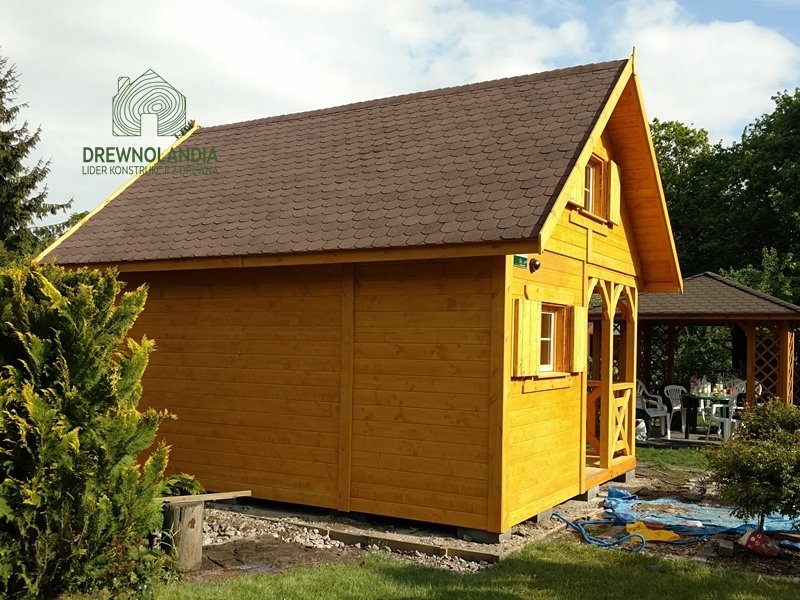 Taras domek drewniany