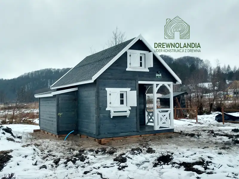 Domek modułowy W1X1 pod wynajem 5m x 4 - z możliwością rozbudowy