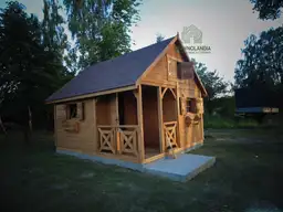 piętrowy domek letniskowy